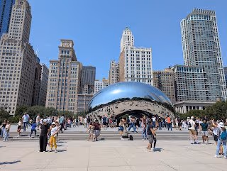Chicago Bean (Cloud Gate) at Millennium Park