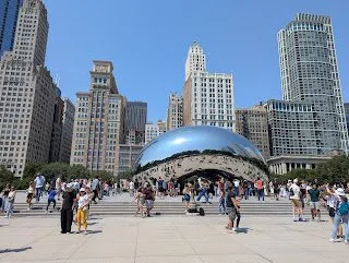 Chicago Bean (Cloud Gate) at Millennium Park